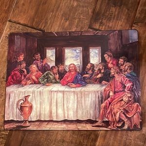 The Last Supper place mat set of 2
